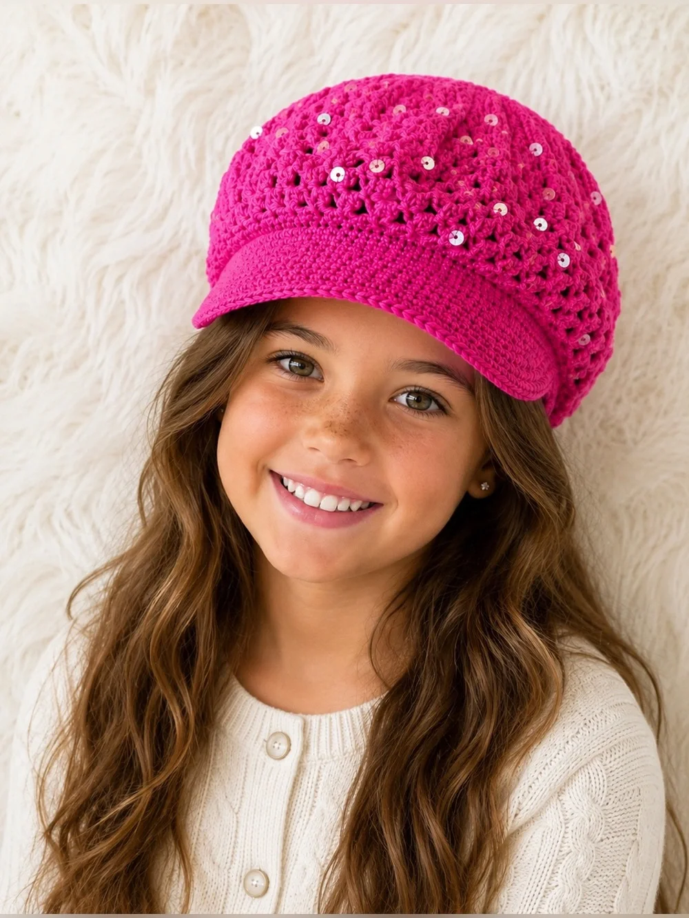 GIRLS SEQUIN HAT